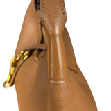 Hermes Vintage Tan Brown Leather Shoulder Bag