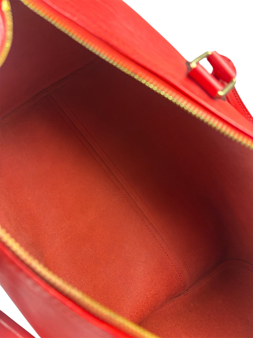 Louis Vuitton Red Epi Leather Speedy 35