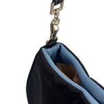 Prada Vintage Satin Black Pochette