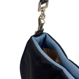 Prada Vintage Satin Black Pochette