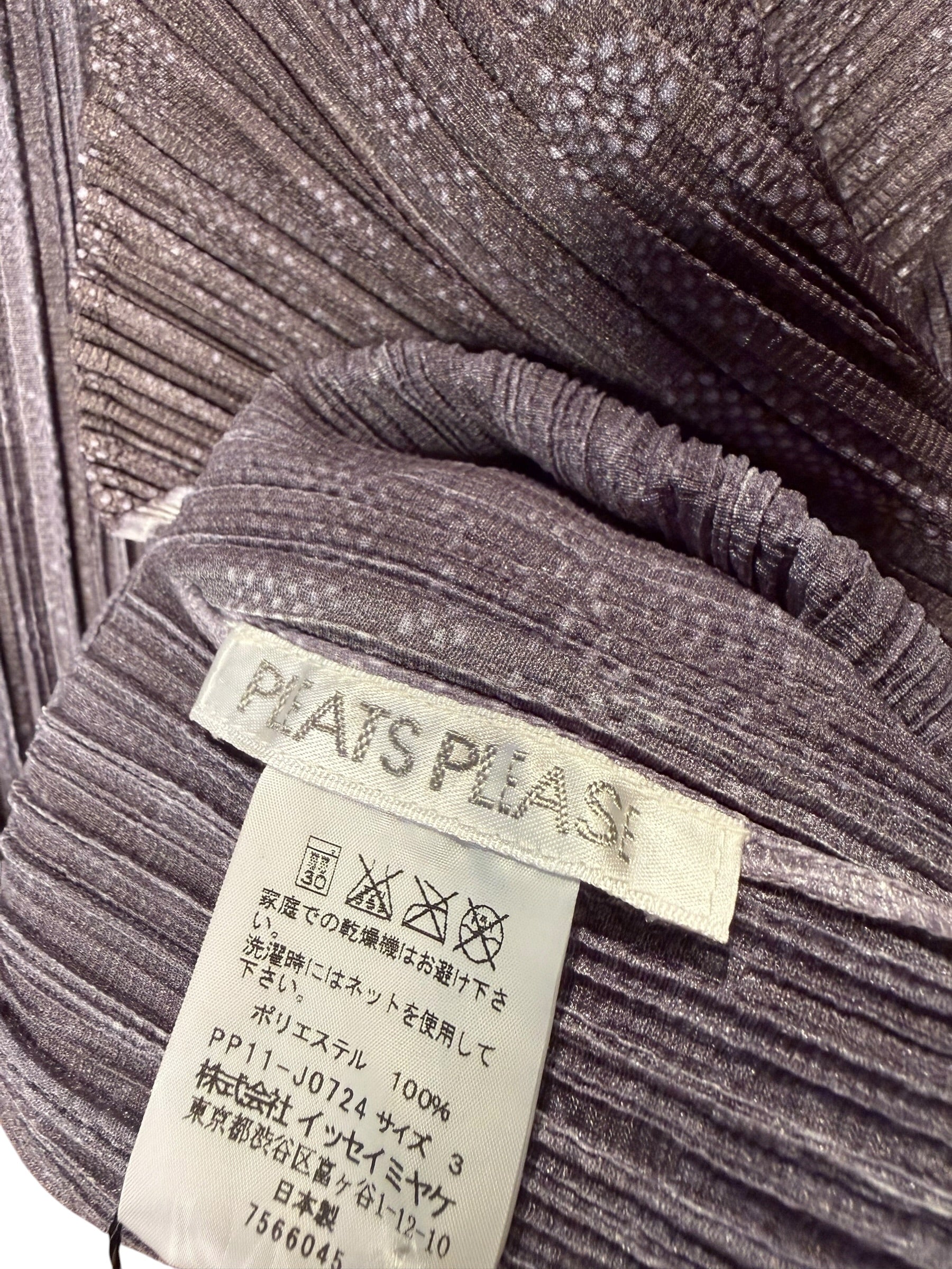 Pleats Please Vintage Printed Jacket