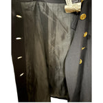 Chanel Black Wool Short Skirt