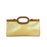 Louis Vuitton Yellow Monogram Vernis Roxbury Drive 2Way Handbag