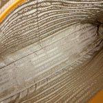 Prada Saffiano Promenade Handbag Mustard