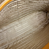 Prada Saffiano Promenade Handbag Mustard