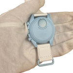 Omega X Swatch Baby Blue Speedmaster
