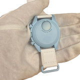 Omega X Swatch Baby Blue Speedmaster