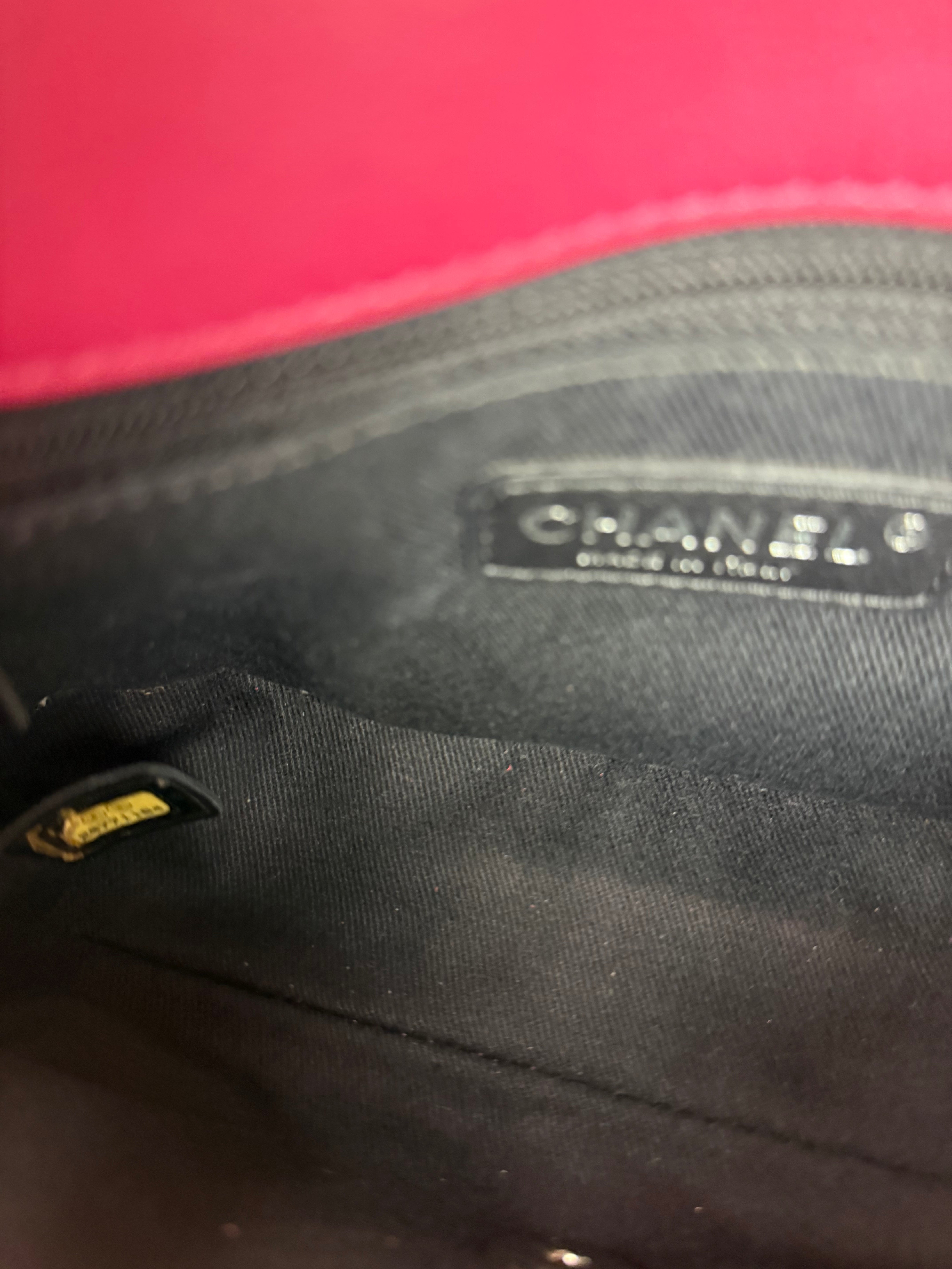 Chanel Pink Patent Quilted Small Coco Shine Flap Bag 2014