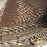 Prada Vitello Shine 2Way Tote Bag