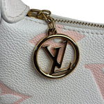 Louis Vuitton White Leather Monogram Moon Empreinte Pochette