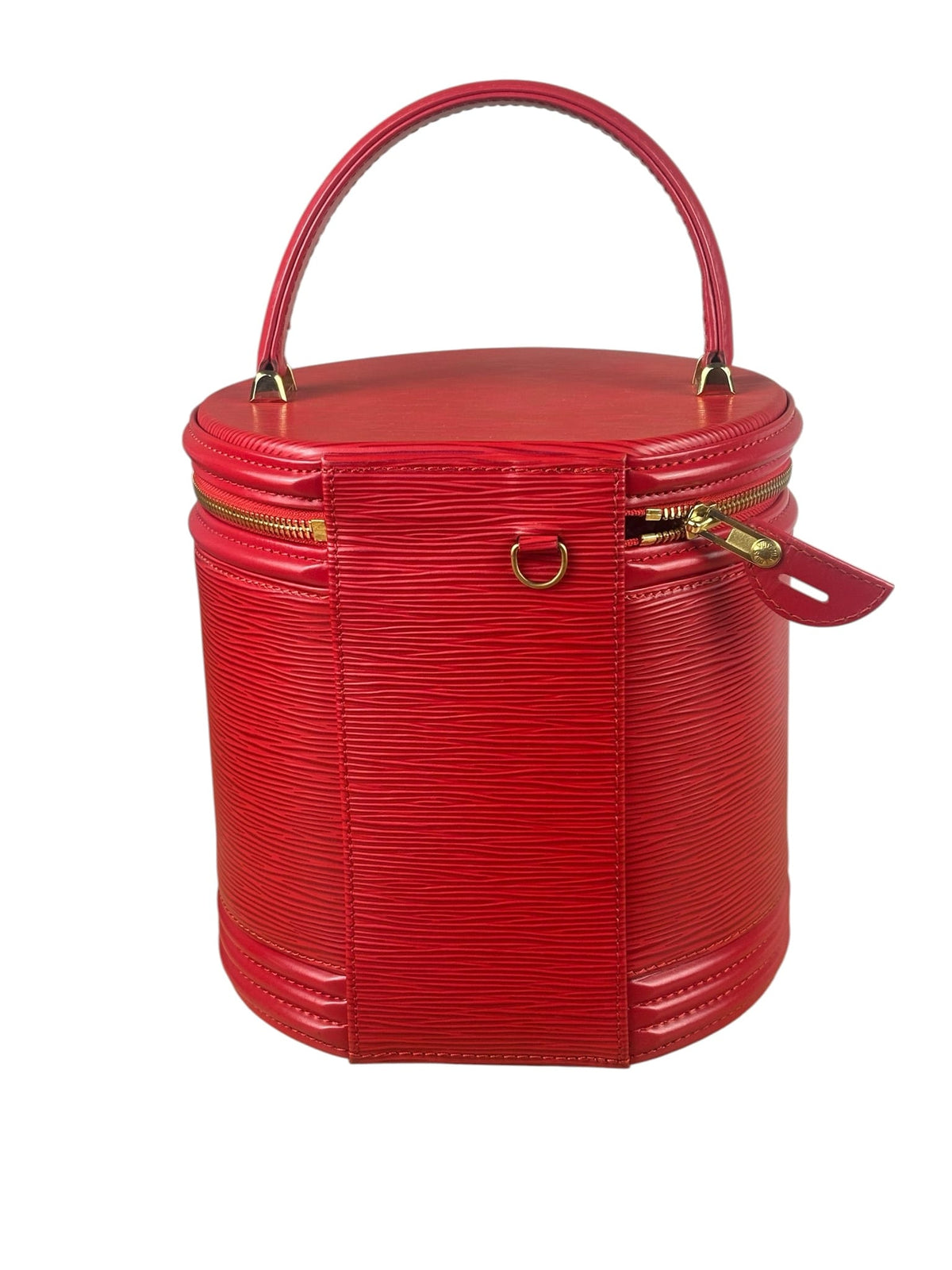 Louis Vuitton Castilian Red Epi Leather Cannes Vanity Bag