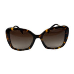 Prada Tortoise Shell SPY 03Y Oversized Butterfly Sunglasses