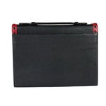 Yves Saint Laurent Vintage Black Leather Briefcase Two-Way Bag