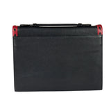 Yves Saint Laurent Vintage Black Leather Briefcase Two-Way Bag