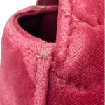 Gucci GG Marmont Matelasse Velvet Small Pink Chain Bag