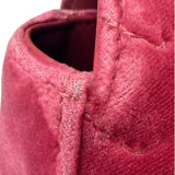 Gucci GG Marmont Matelasse Velvet Small Pink Chain Bag