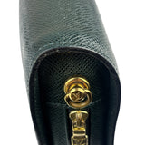 Louis Vuitton Green Taiga Leather Baikal Clutch