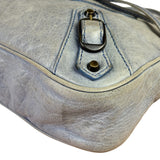 Balenciaga Light Blue Lambskin Le City Hip Pochette