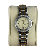 Gucci Vintage Champage-Gold Face Two-Tone Stainless Steel Watch 9040L