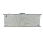 Chanel Beige Quilted Canvas Chain Flap Bag 1998