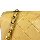Chanel Beige CC Leather Diana Flap Bag '92