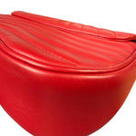 Louis Vuitton Red Leather New Wave Chain Flap Bag MM