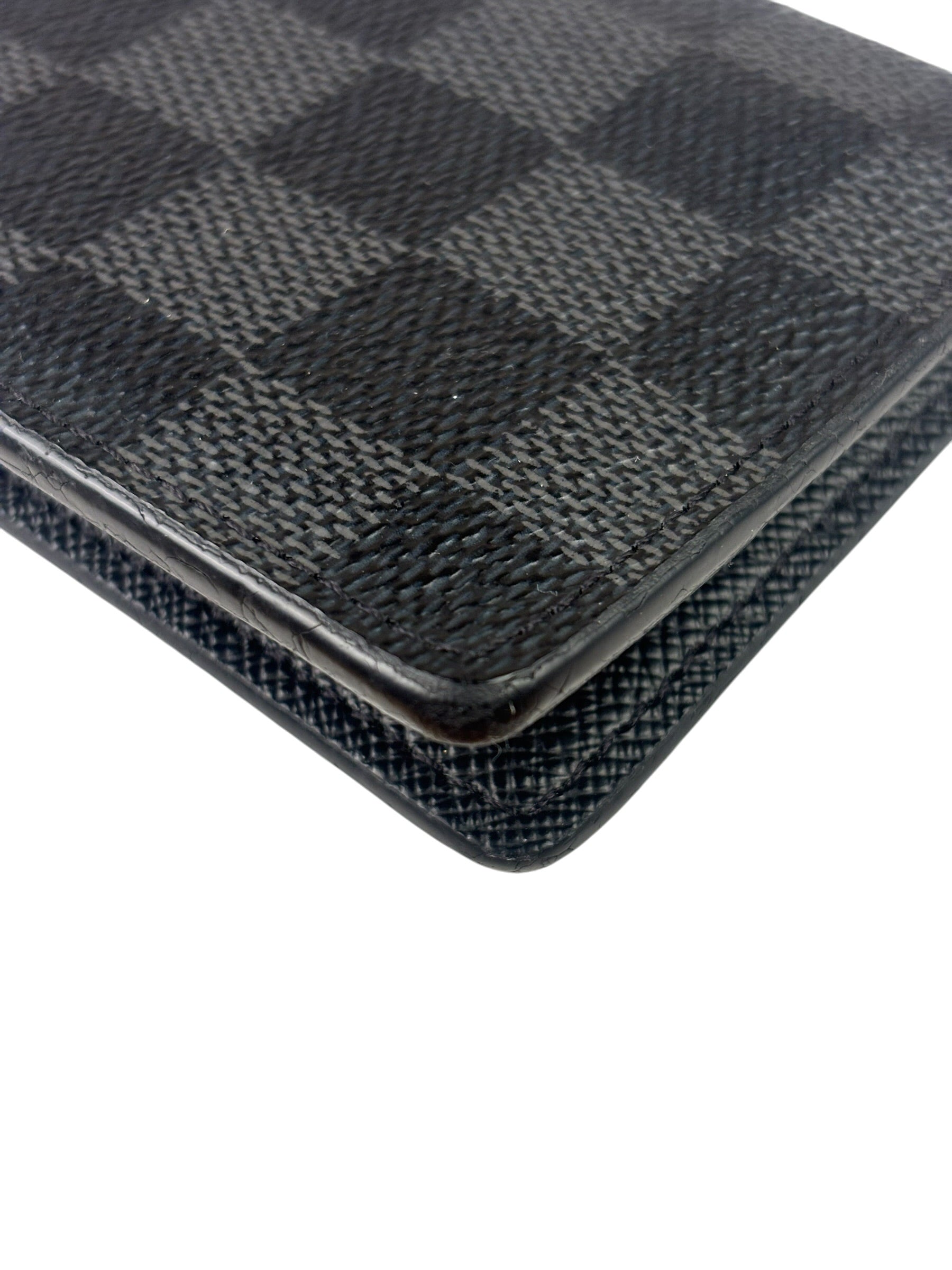 Louis Vuitton Black Damier Bi-Fold Cardholder
