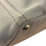 Prada Grey Canapa Hand/Tote Bag