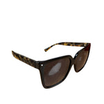 Valentino Black Garavani Square Acetate Sunglasses