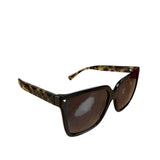 Valentino Black Garavani Square Acetate Sunglasses