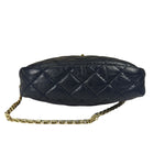 Chanel Navy Quilted Lambskin Small Camera Bag 2019