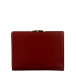Givenchy Vintage Red Leather Trifold Wallet