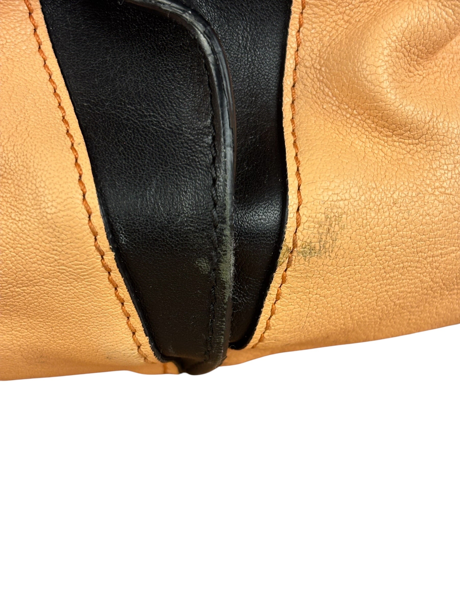Chloe Nude Pink/Black Alice Satchel Shoulder Bag