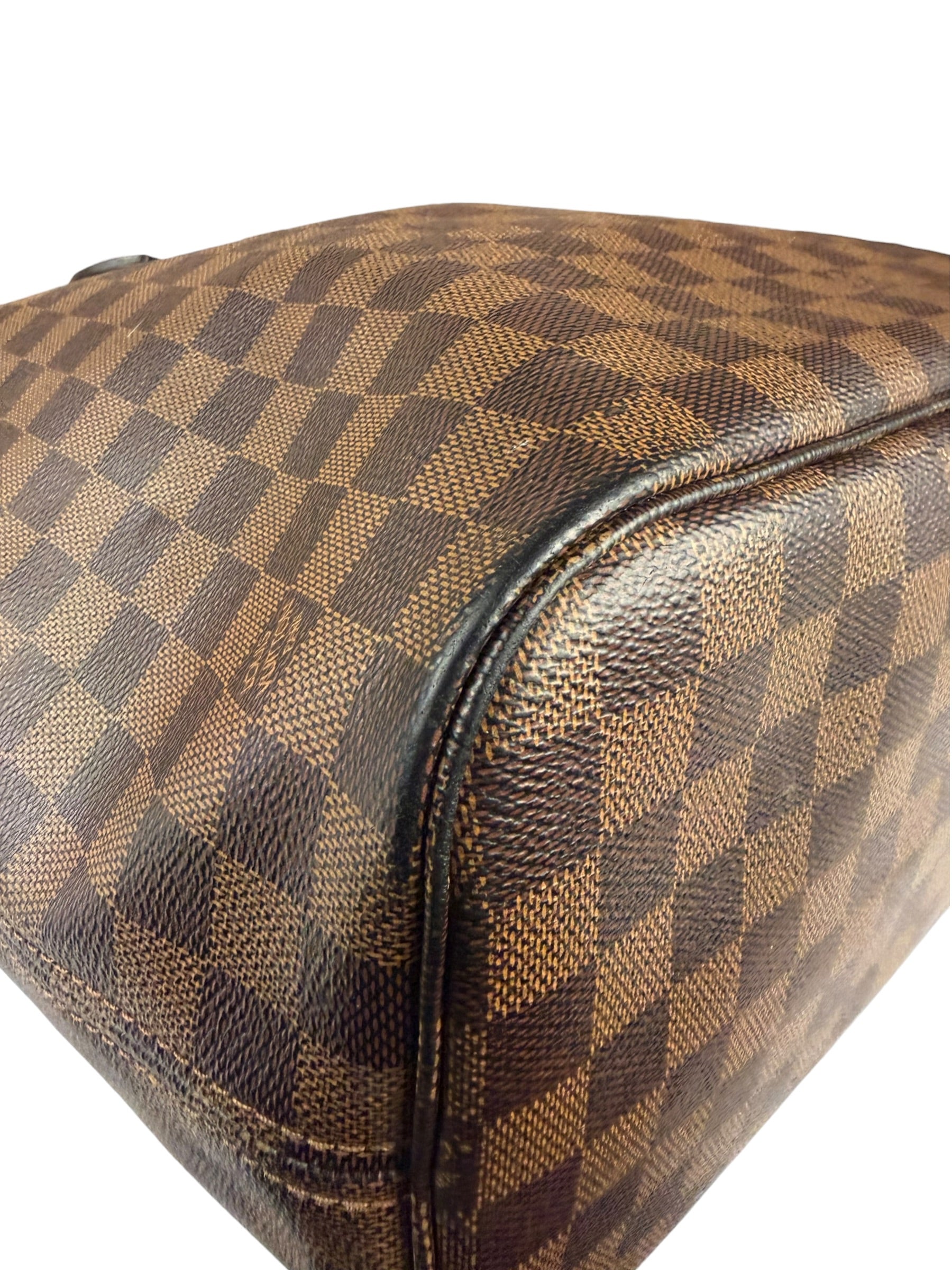 Louis Vuitton Damier Ebene Neverful MM Tote Bag