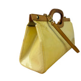 Louis Vuitton Yellow Vernis Roxbury Dive Two-Way Bag