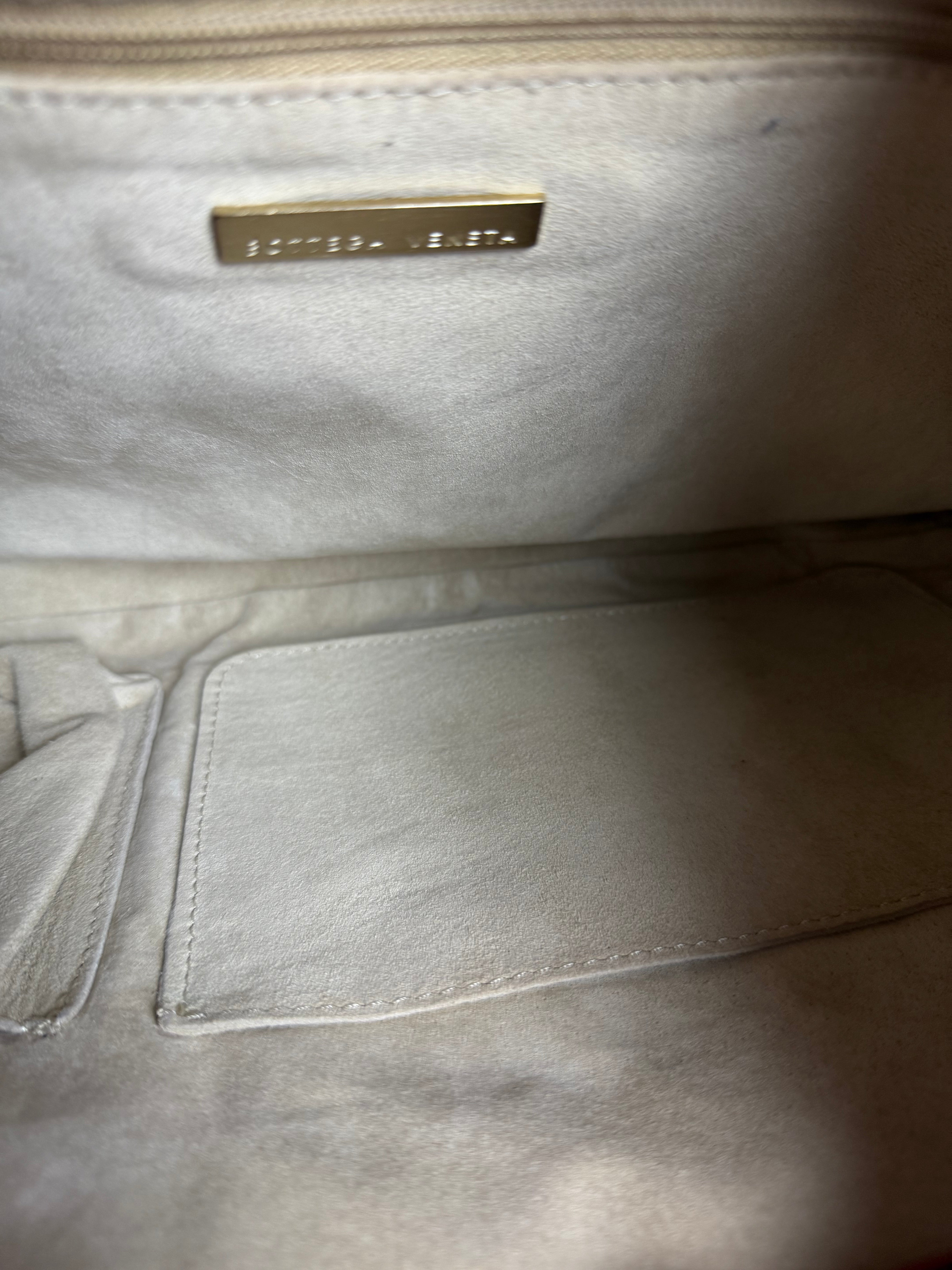 Bottega Veneta Vintage Red Intrecciato Hobo Bag