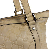 Gucci Yellow Leather GG Abbey Shoulder Bag
