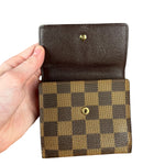 Louis Vuitton Damier Ebene Compact Wallet