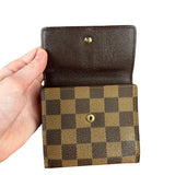 Louis Vuitton Damier Ebene Compact Wallet