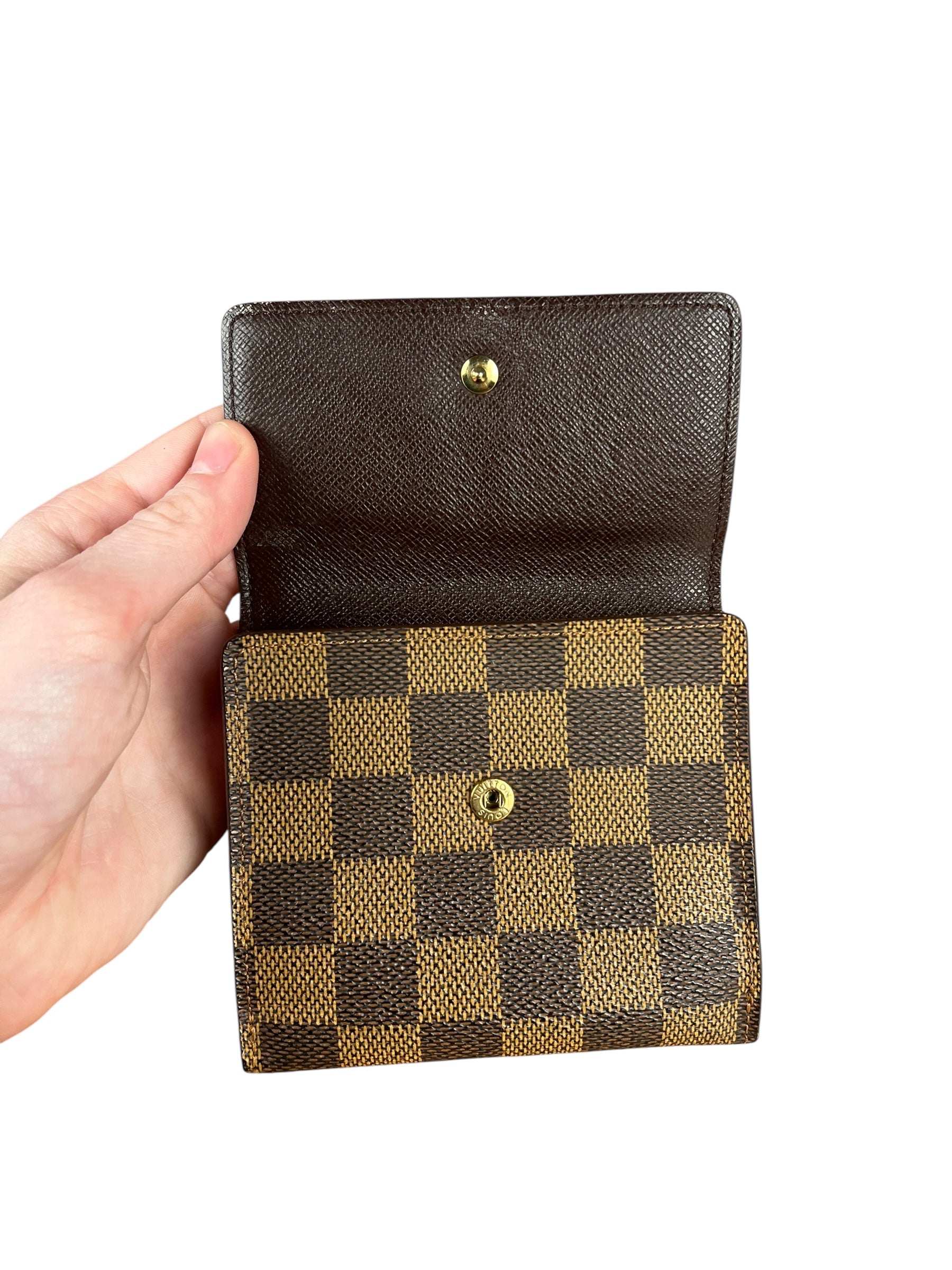 Louis Vuitton Damier Ebene Compact Wallet