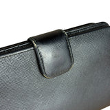 Prada Saffiano Zip Compact Wallet
