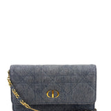 Christian Dior Denim Caro Crossbody