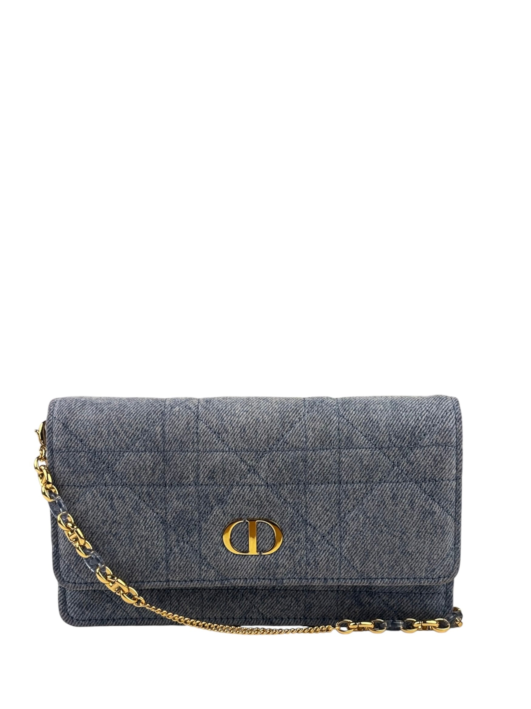 Christian Dior Denim Caro Crossbody