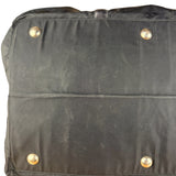 Prada Black Nylon Saffiano Travel Bag
