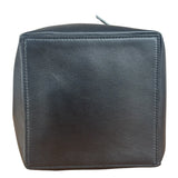 Balenciaga Black Leather Cube Bag 4x4