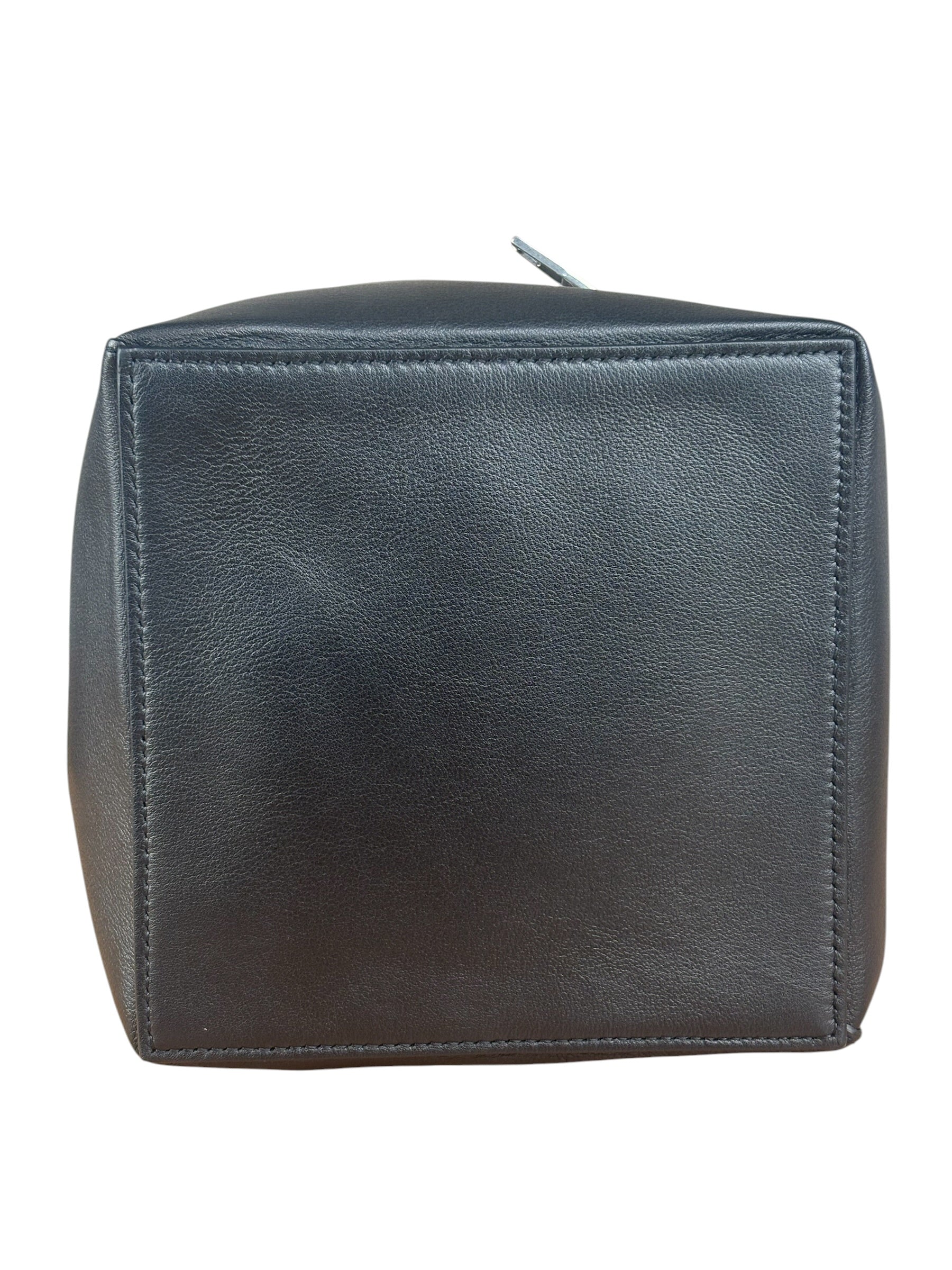 Balenciaga Black Leather Cube Bag 4x4
