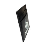 Balenciaga Black Leather Logo Card Holder