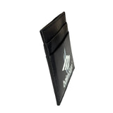 Balenciaga Black Leather Logo Card Holder