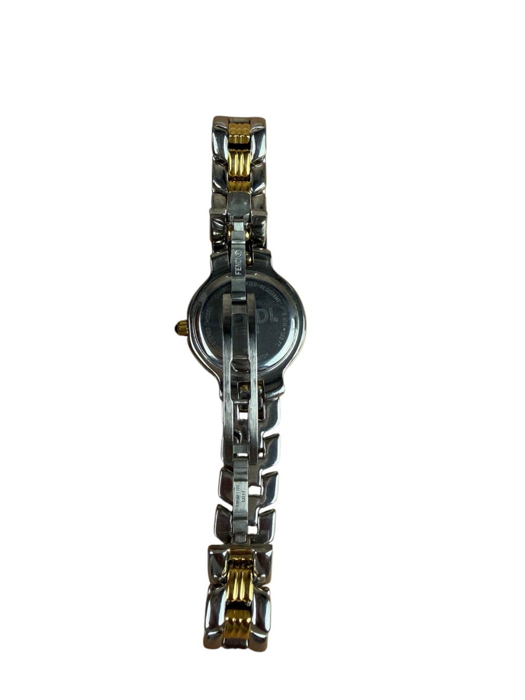 Fendi 900L Grey Dot Dial 2-Tone Band