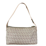 Fendi Vintage FF Beige Pochette